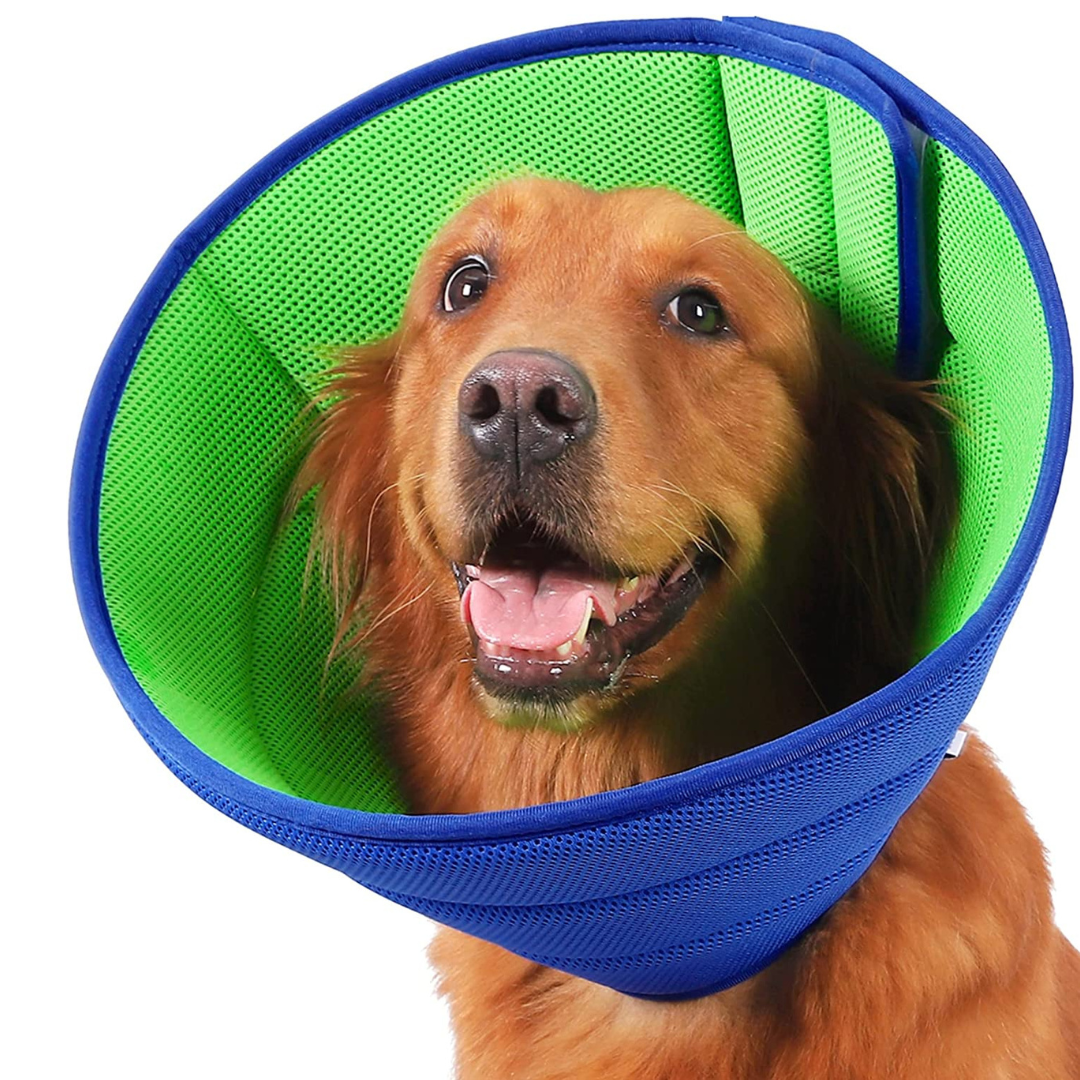 Extra Soft Dog Cone for Dogs After Surgery Breathable Dog Cones