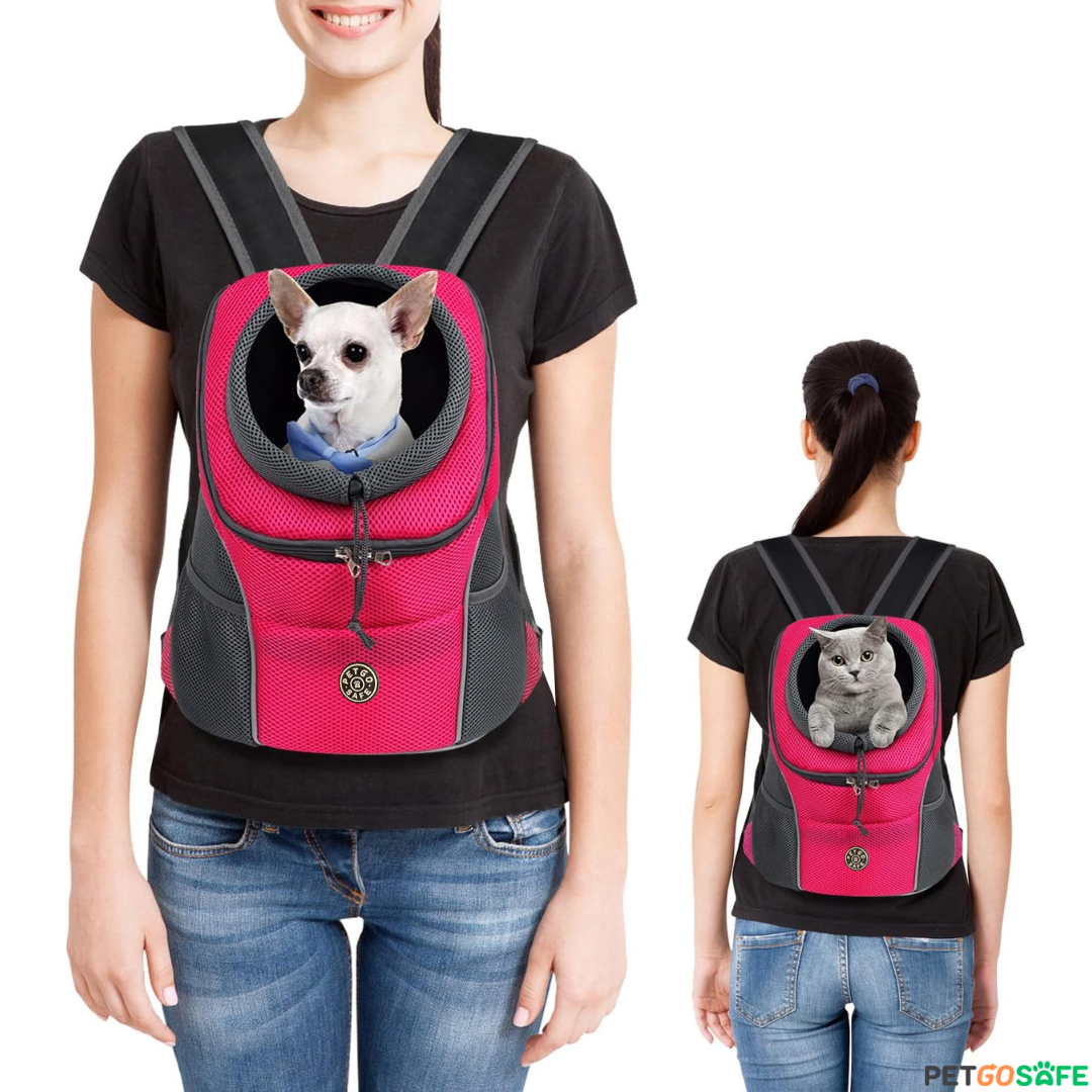 Pet Carrier Backpack Breathable Head Out Safe Bag for Dogs Cats Pet Factory New Zealand