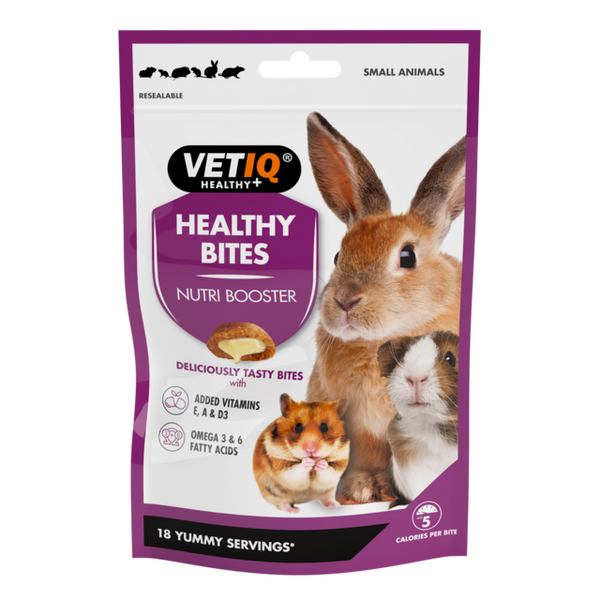VetIQ Healthy Bites Nutri Booster Treats for Small Animals