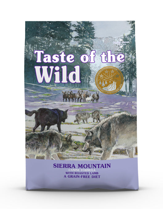 Taste of the Wild Sierra Mountain Grain Free Dry Dog Food