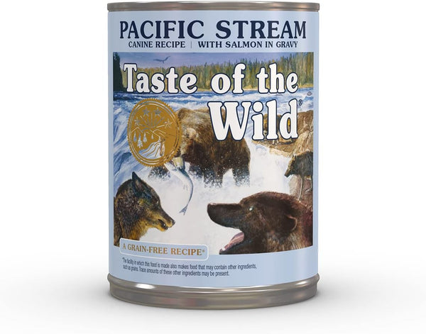 Taste of the Wild Pacific Stream Canine Formula With Salmon In Gravy Wet Dog Food