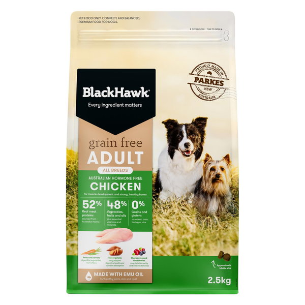 Black Hawk Grain Free Adult Chicken Dry Dog Food