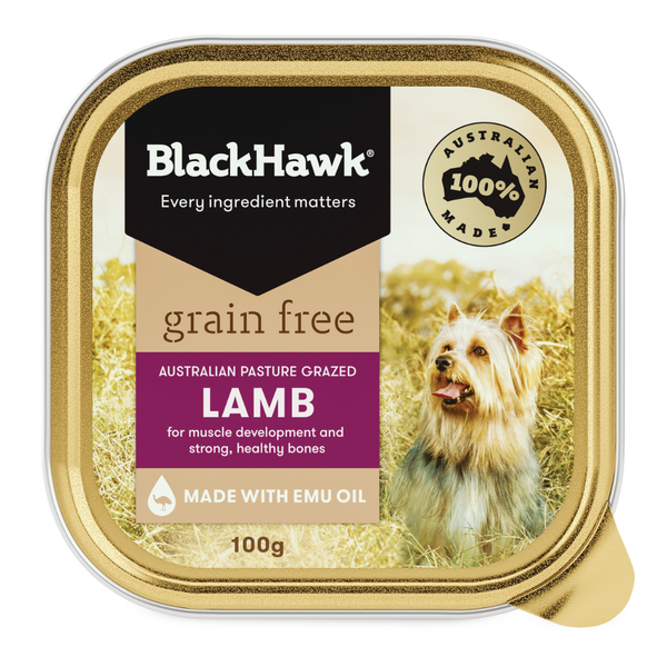 Black Hawk Grain Free Adult Lamb Tinned Wet Dog Food