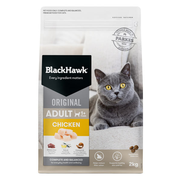 Black Hawk Original Adult Chicken Dry Cat Food