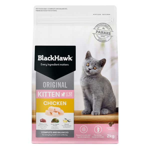Black Hawk Original Kitten Chicken Dry Cat Food