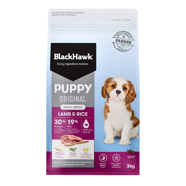 Black Hawk Original Small Breed Puppy Lamb & Rice Dry Dog Food