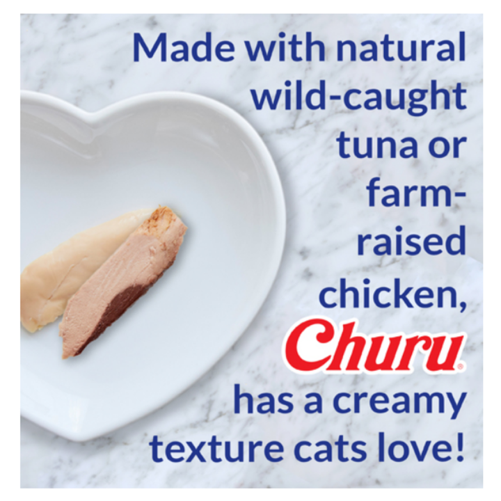 Inaba Churu Salmon with Tuna Recipe Cat Treats - Pet Factory New Zealand