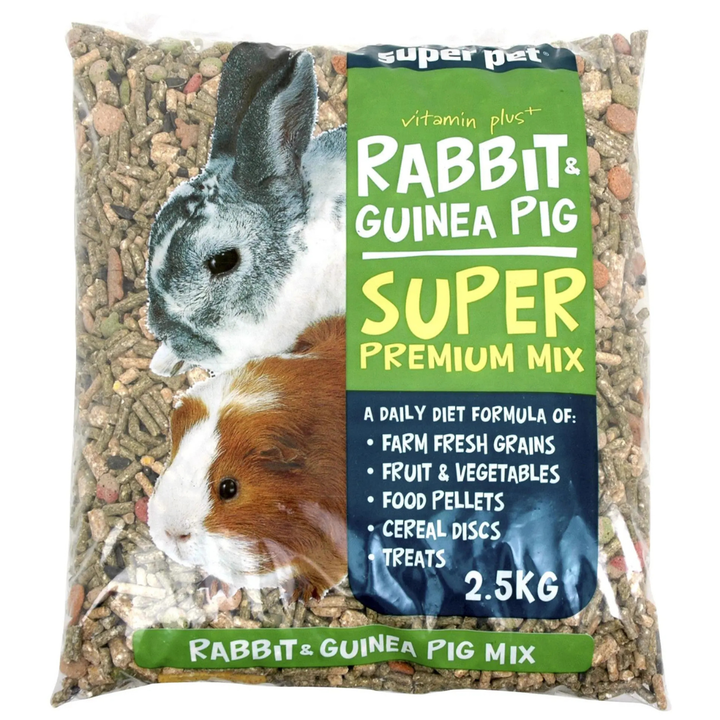 Illustration of Guinea Pig Food Mix For Balanced Nutrition