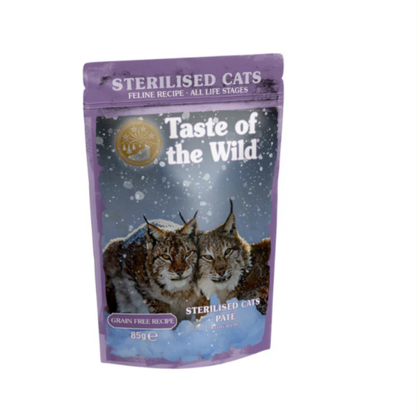 Taste of the Wild All Life Stages Indoor Sterilised Chicken Pate Wet Cat Food