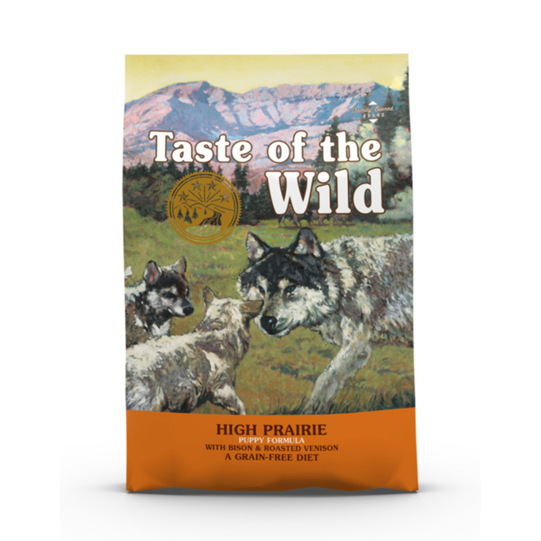 Taste of the Wild High Prairie Grain Free Puppy Dry Dog Food