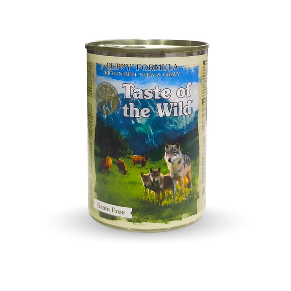 Taste of the Wild Puppy Formula Rich In Beef Stew and Gravy Wet Dog Food