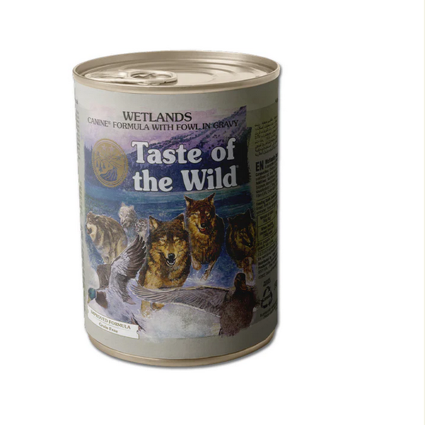 Taste of the Wild Wetlands Canine Formula With Fowl In Gravy Wet Dog Food
