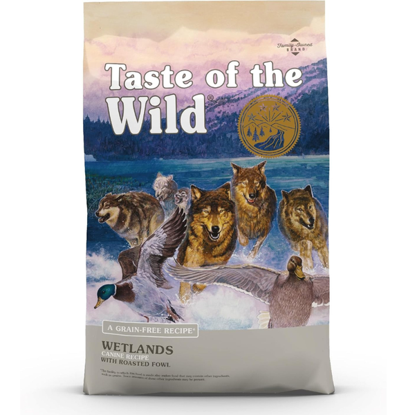 Taste of the Wild Wetlands Wild Fowl Grain Free Adult Dry Dog Food