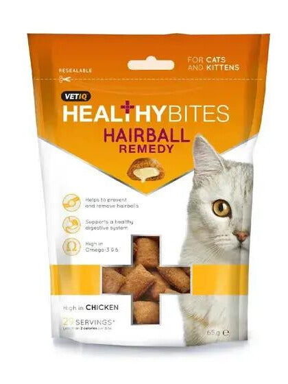 VetIQ Healthy Bites Hairball Remedy Cat Treats