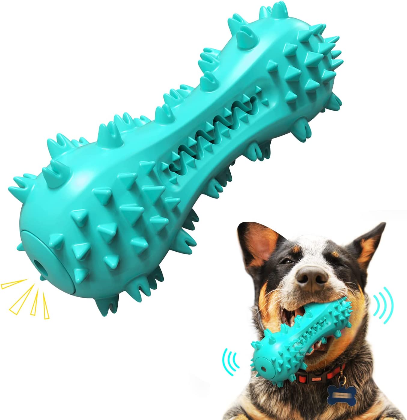 Dog Chew Toy Squeaky Toothbrush