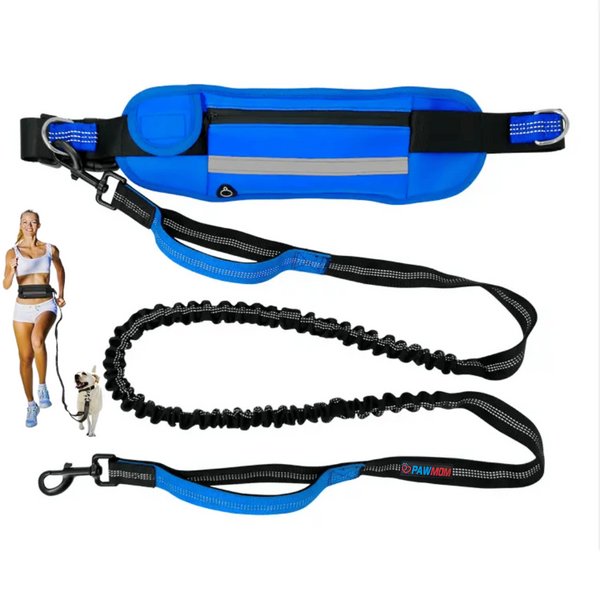 Hands Free Dog Running Waist Leash for Running